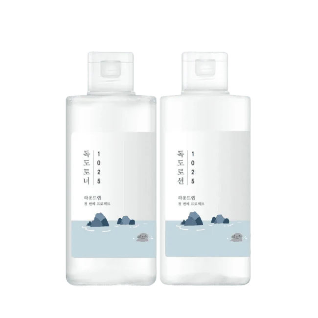 ROUND LAB 1025 Dokdo Toner + Lotion Special Set (200ml + 200ml)